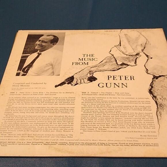 Peter Gunn Vinyl Record - Picture 3 of 10